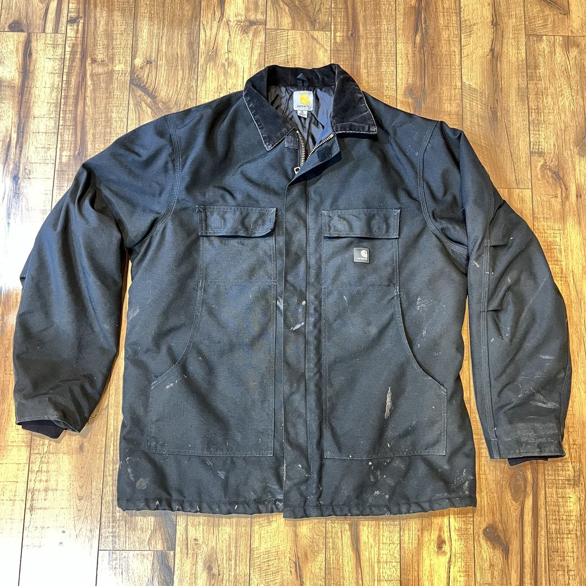 Carhartt Jacket Men’s XL Tall Black Yukon Arctic Extremes C55 BLK Work Workwear Coat