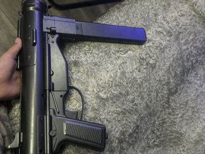 CO2 Powered Full Auto Metal BB Submachine Gun Replica