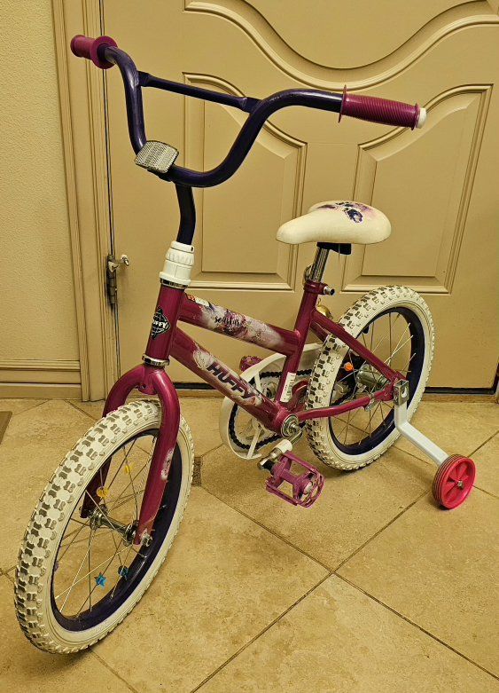 Kids Bicycle Huffy 16" with Learning Wheels