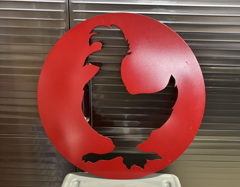 Zaxby’s Chicken Round Restaurant Aluminum 23 1/2”