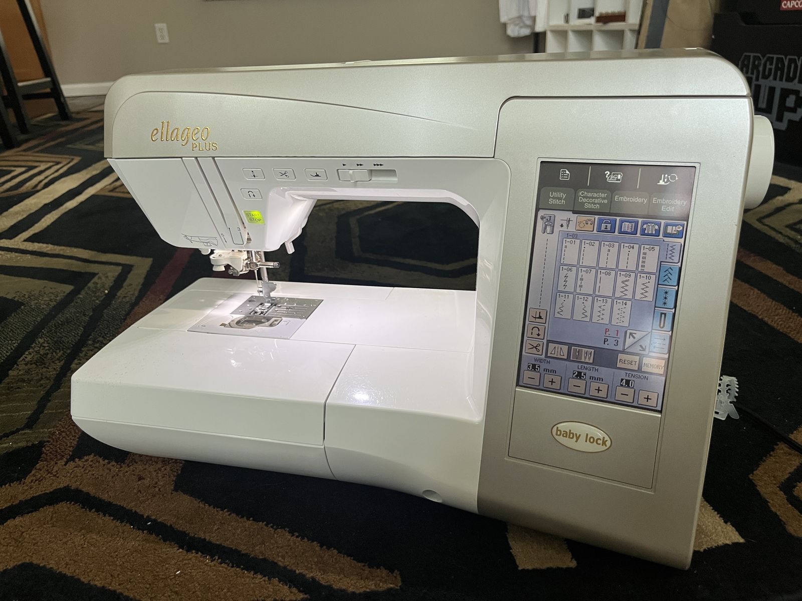 Baby Lock Ellageo Plus Embroidery & Sewing Machine