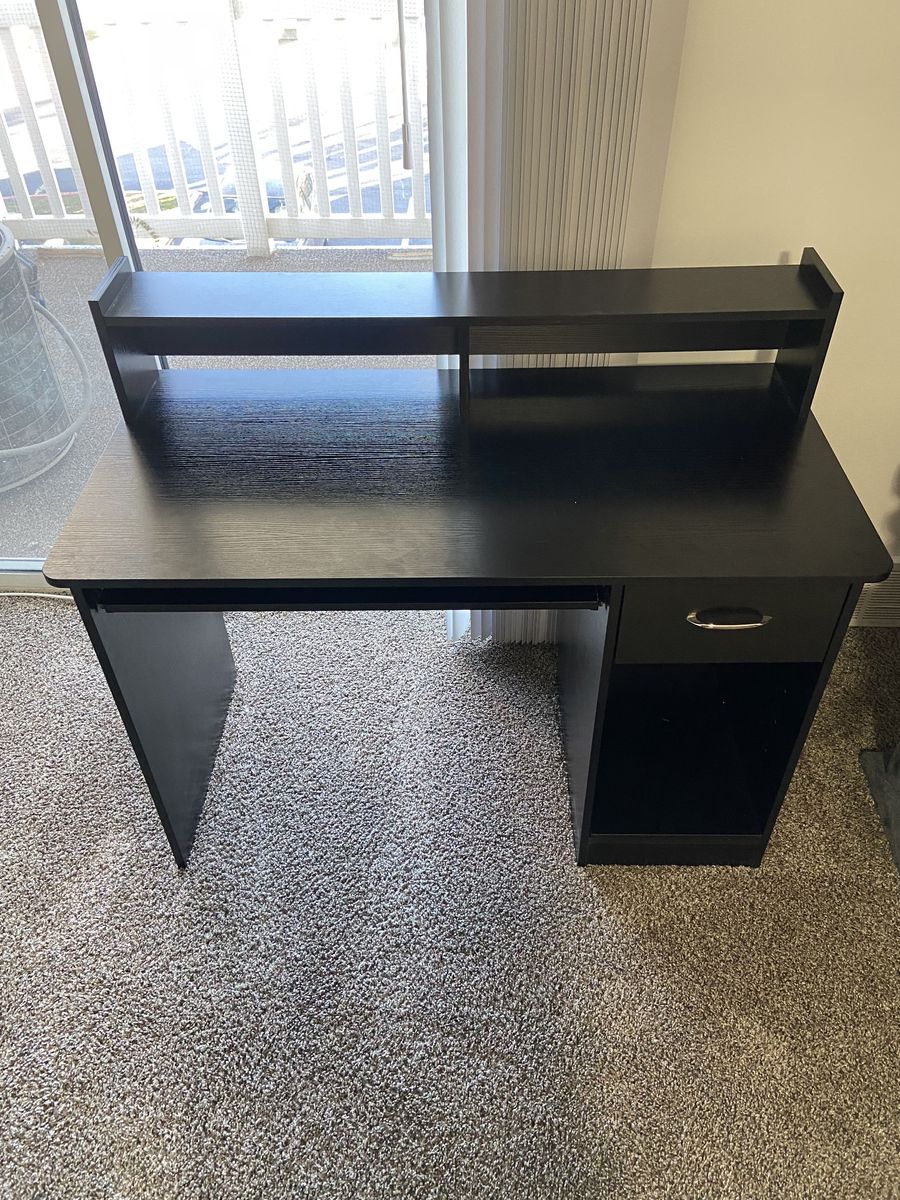 Black desk for sale