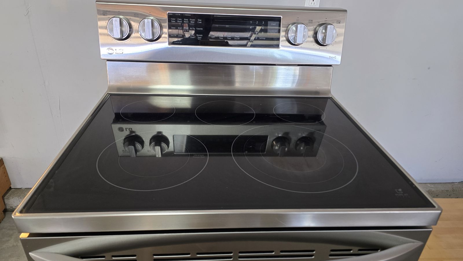 Barely Used LG ThinQ Electric Convection Range