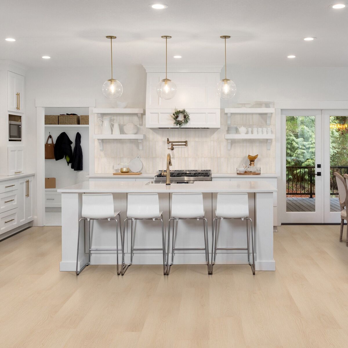 MSI XL Premium Flooring Aspen Beech 17.96 sq. ft. 6-planks 1821396 #102961