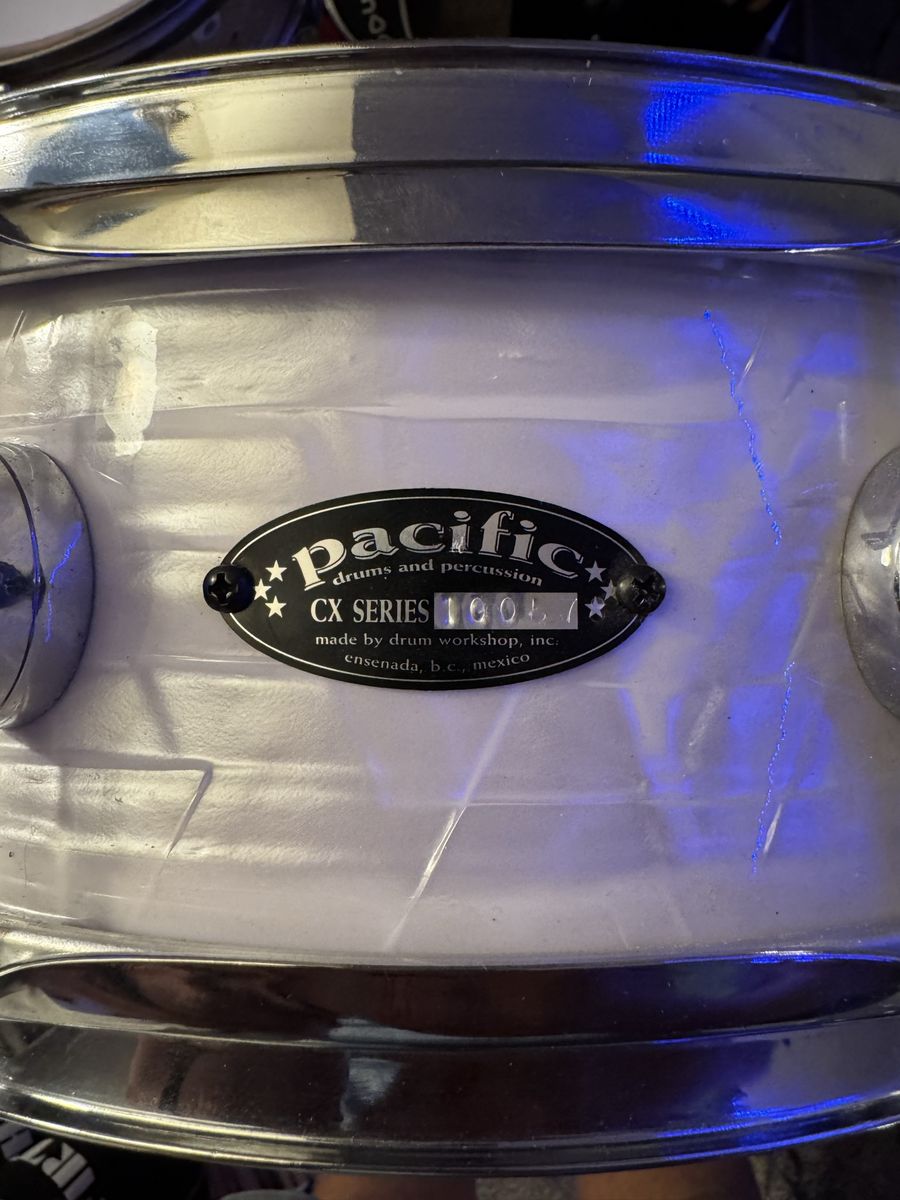 Pacific Drums & Percussion CX Series Snare Drum - White Marine Pearl PDP DW 5x14”