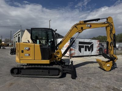 2021 Cat 306 CR Mini Excavator Tractor Ready To Work