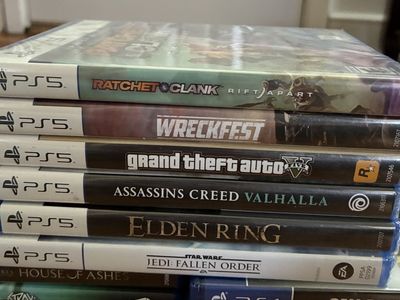 PS5 Games. Elden Ring, GTA V, Ratchet & Clank, Assassin's Creed Valhalla, Wreckfest, Jedi Fallen Order