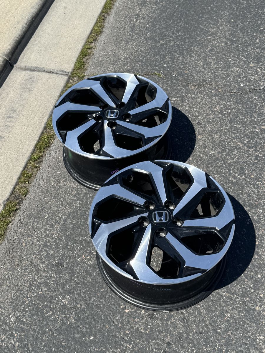 Honda 18” Wheels & Rims OEM – 5x114.3 – Accord Civic CR-V Pilot (Set of 2)