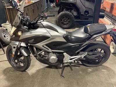 2013 Honda NC700 DCT Automatic Commuter Motorcycle - Silver