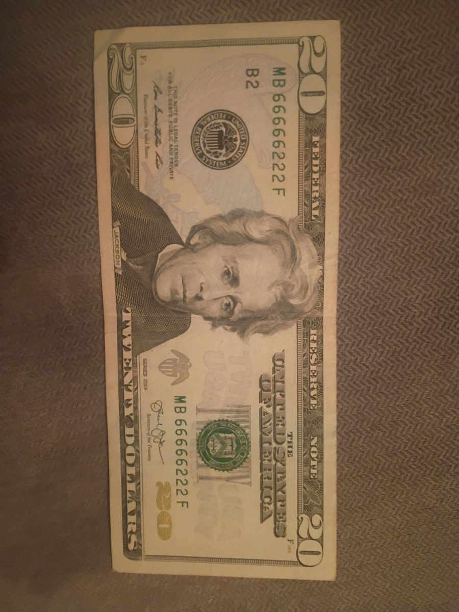Rare 2 digit $20
