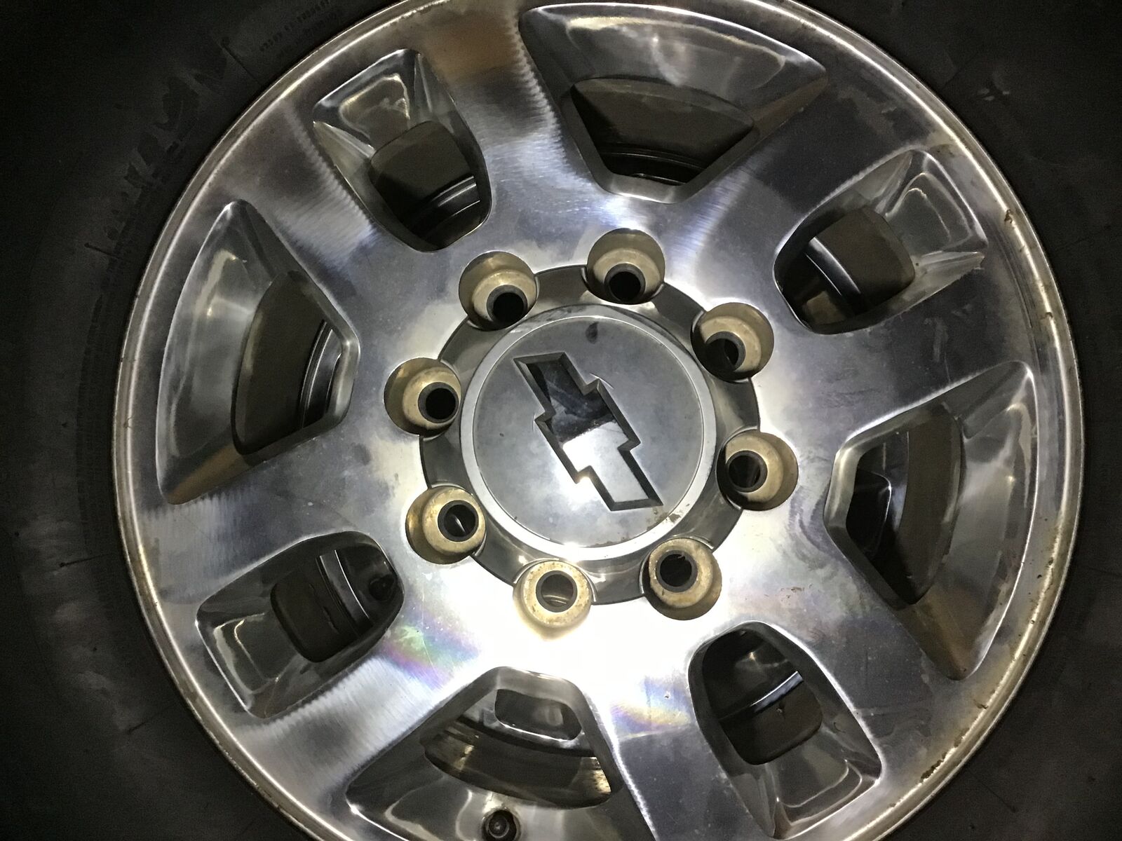 GM WHEELS WITH SNOW TIRES