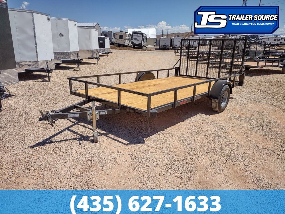 6.5x12 Echo EA-12-15 Utility Trailer - 3.5K GVWR -