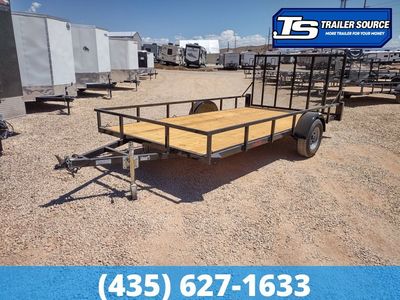 6.5x12 Echo EA-12-15 Utility Trailer - 3.5K GVWR -