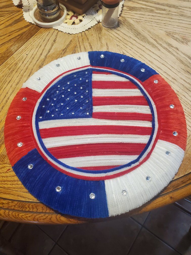 I made this america door decoration