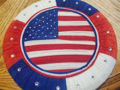 I made this america door decoration