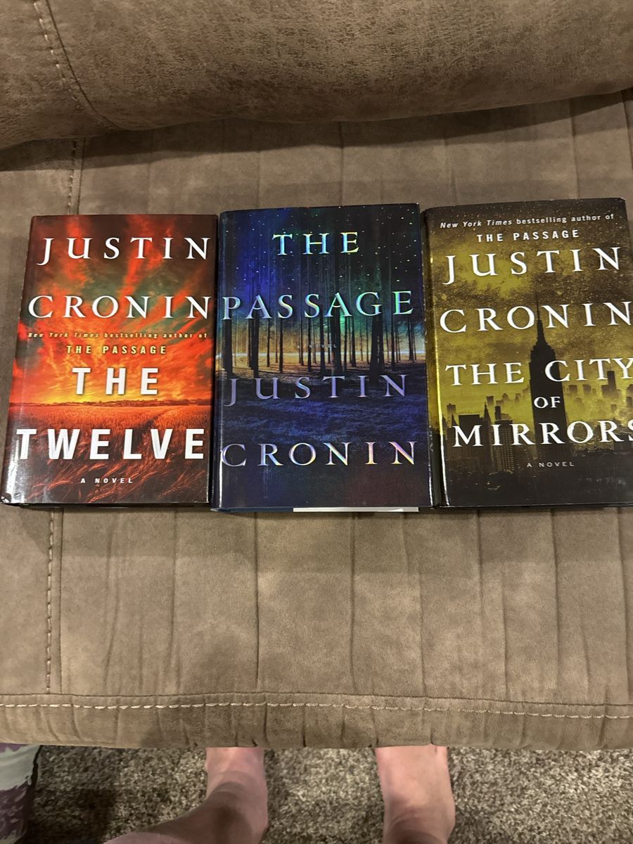 The Passage Trilogy Hardcover Book Set by Justin Cronin - 3 Books