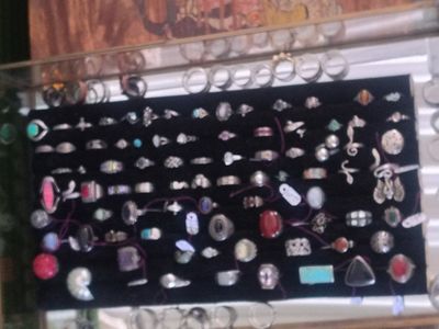 100 sterling silver rings for sale West valley