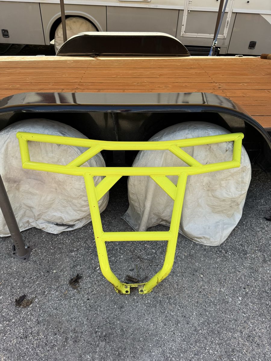 Rear bumper for side-by-side