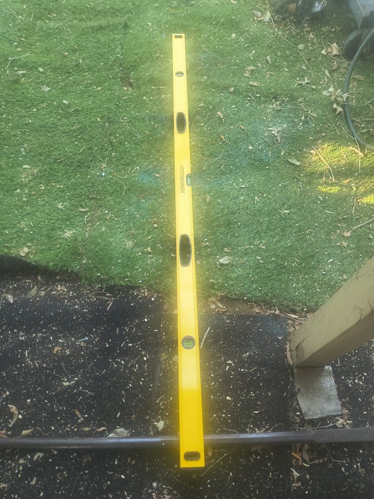 Pittsburgh Yellow Aluminum I-Beam Level