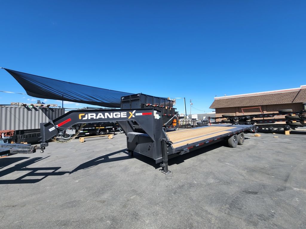 2026 RawMaxx 25' DKO Orange X 14K Flatbed Equipmen