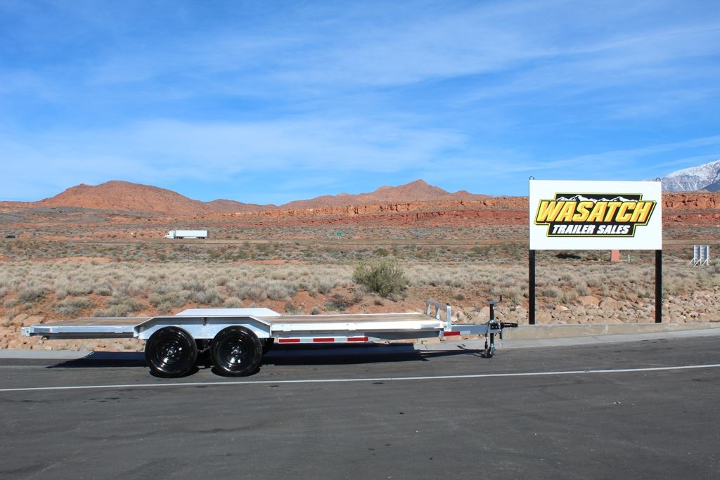 2026 Baughman Products 7X18 Aluminum Car Hauler wi