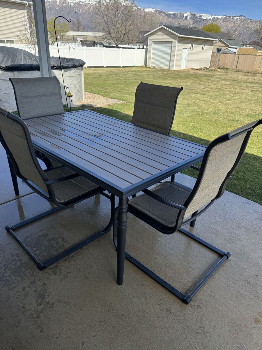5 Piece Patio Furniture Set