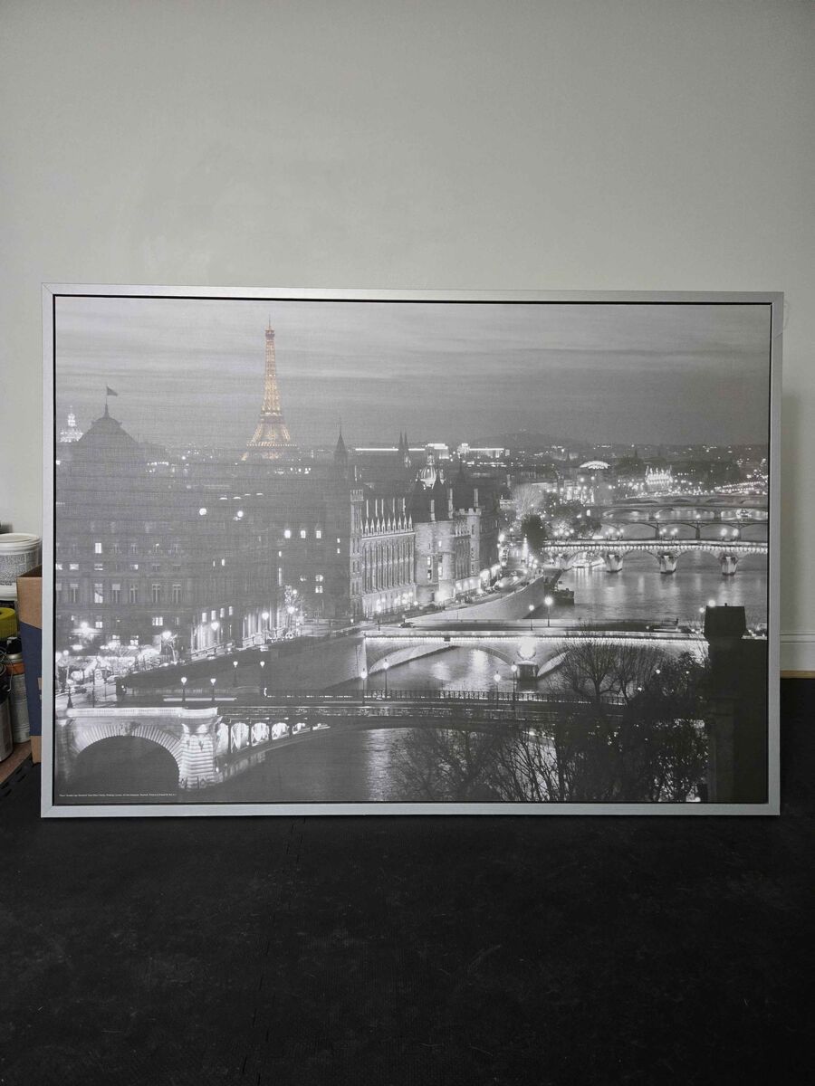 canvas print of paris