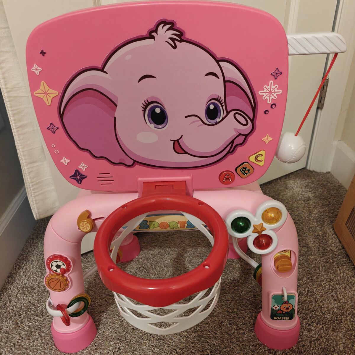 Toddler Basketball Hoop & Soccer Goal