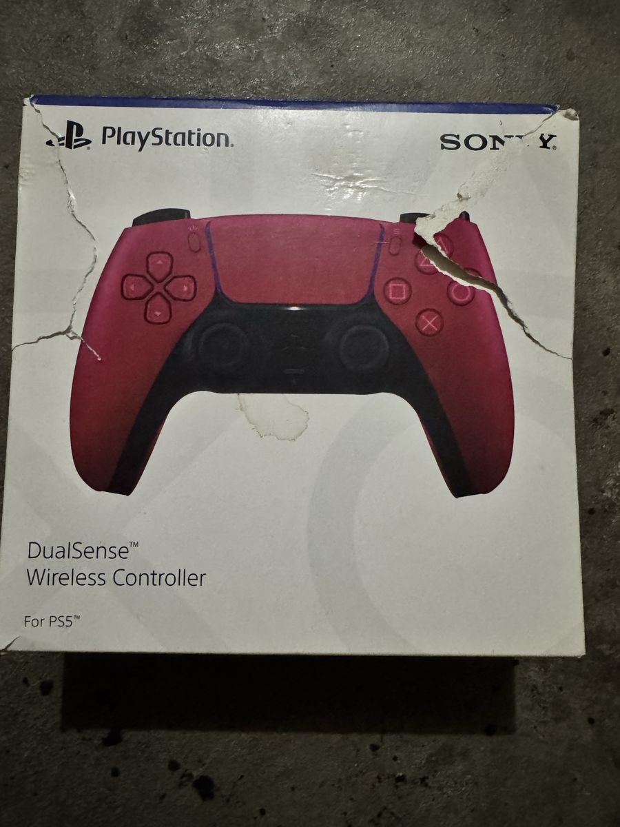 Sony PlayStation 5 DualSense Wireless Controller - Cosmic Red (PS5) W 25$ Gift Card