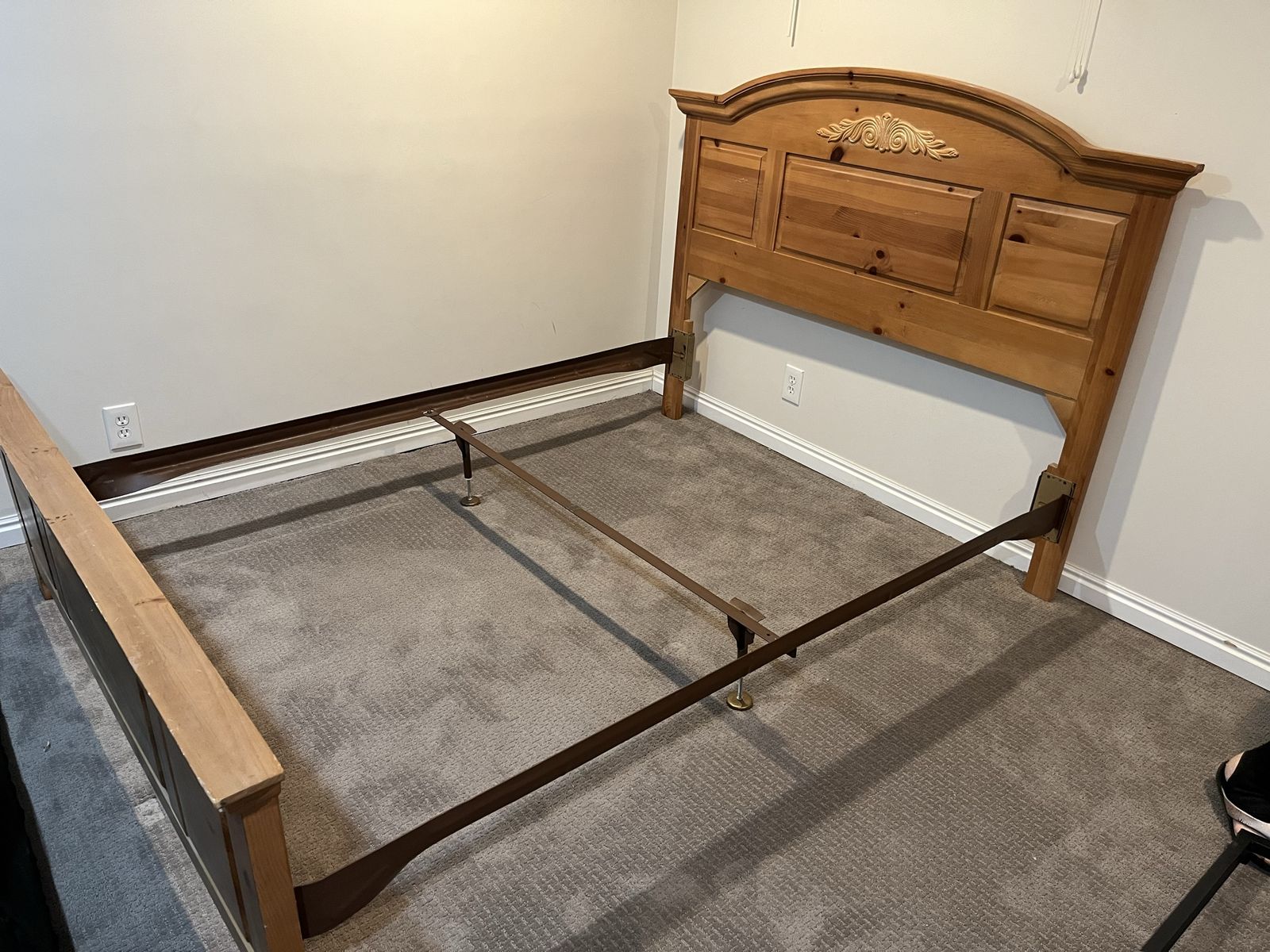 Queen size bed frame