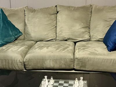 Sofa and loveseat