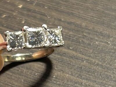 Moissanite Ring (best Offer)