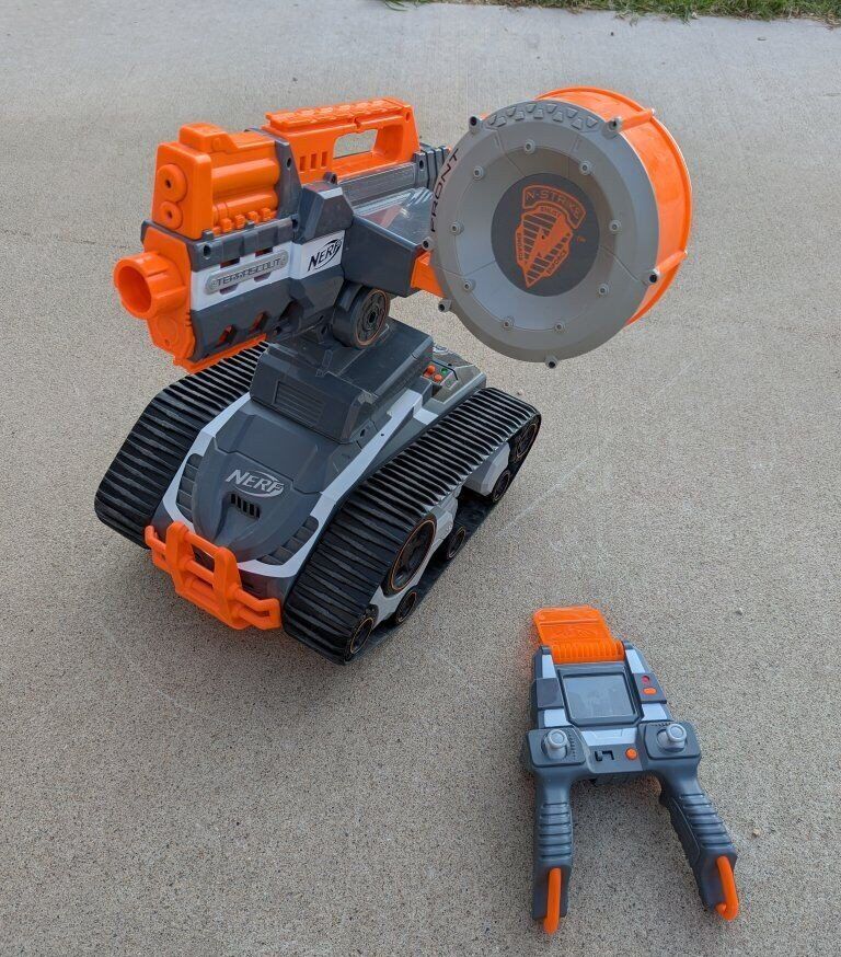 NERF TERRASCOUT w/ BATTERY & CHARGER