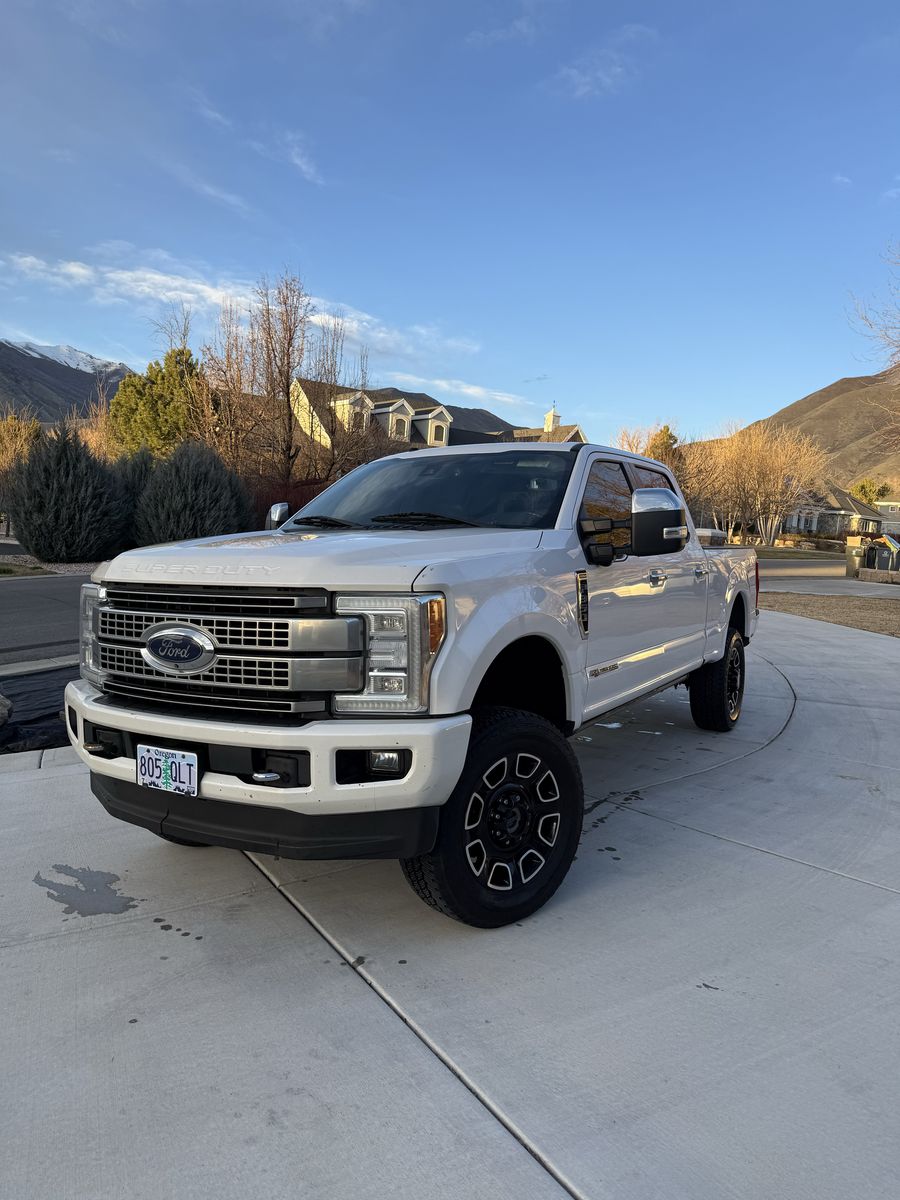 2018 FORD F350 SUPER DUTY Platinum