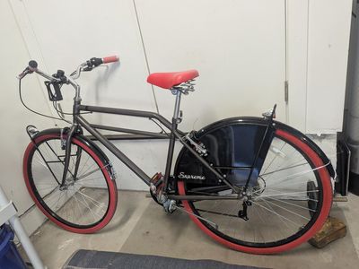 Amsterdam-Style Townie Bike