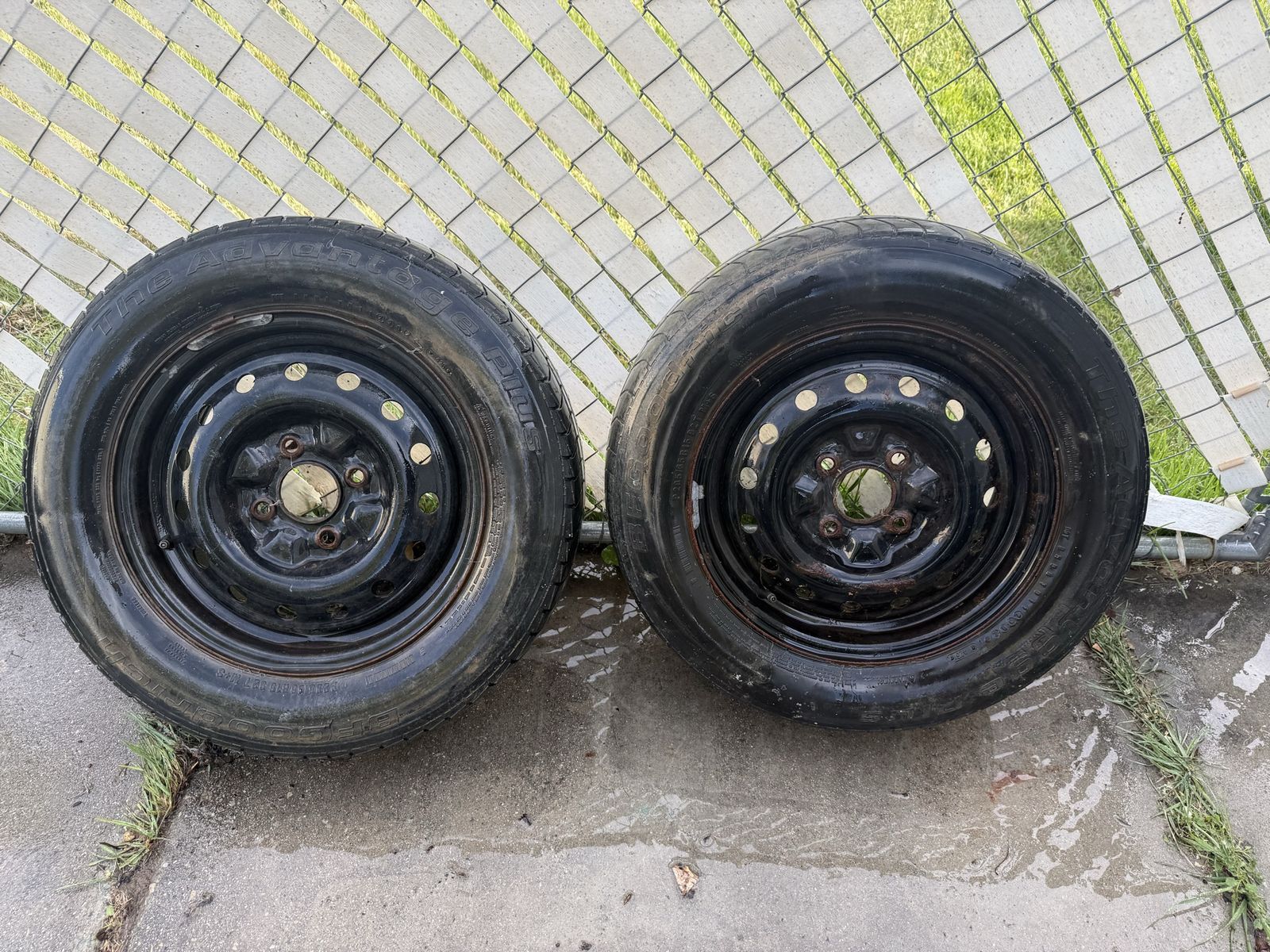 15” Steel Rims (set of 2)
