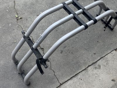 Aluminum Toyota Tacoma tailgate extension