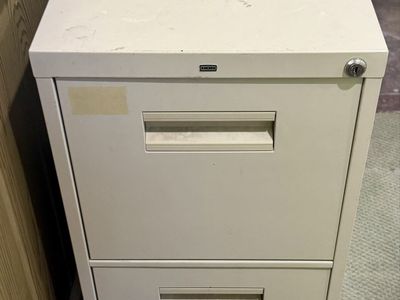 2-Drawer Filing Cabinet - $25