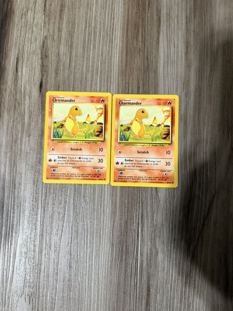 Charmander Pokemon Card