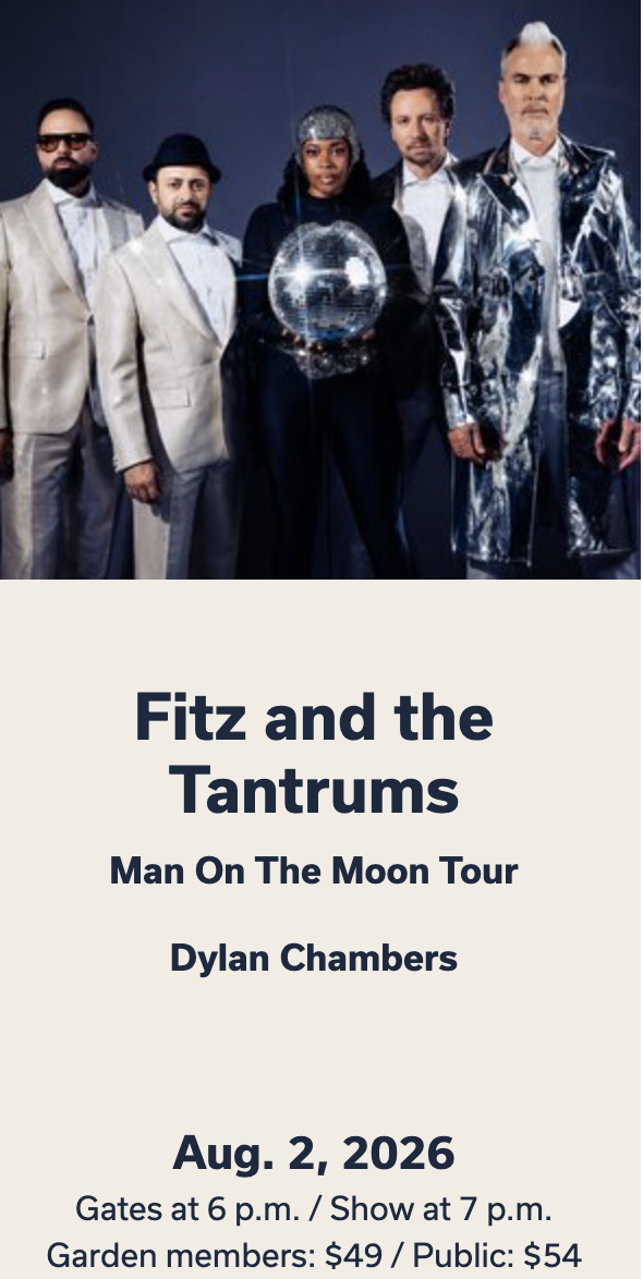 2 Tickets for Fitz and the Tantrums $30 tonight! 8/2