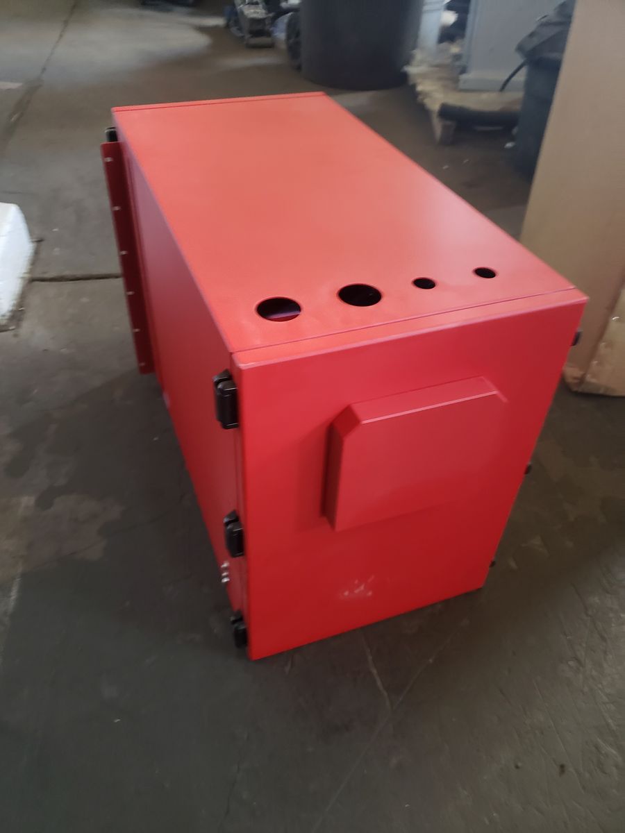 Wilson Connectivity Public Safety DAS / BDA NEMA-4 Wall-Mount Red Enclosure Cabinet