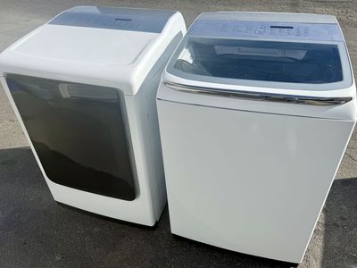 Samsung steam washer&dryer free delivery