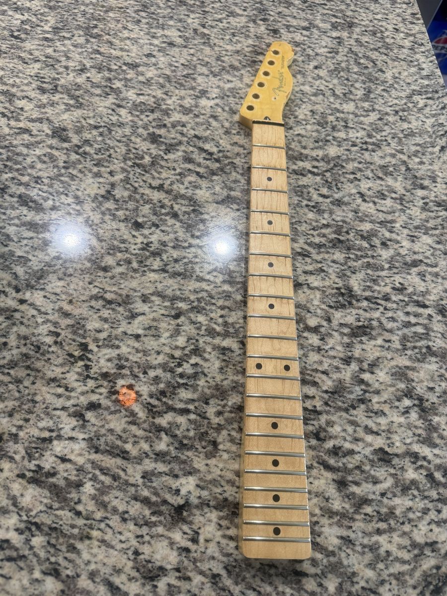 Vintage Fender Telecaster Maple Headstock Nitro. New frets