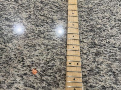 Vintage Fender Telecaster Maple Headstock Nitro. New frets