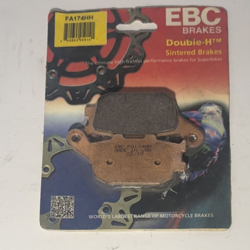 EBC Brakes FA174HH Double-H Sintered Superbike Motorcycle rear Brake Pads