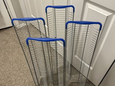 Vintage CD Holder Wire Racks