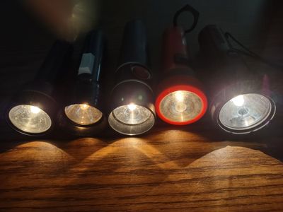 FLASHLIGHTS, individually priced $1, $2, $3