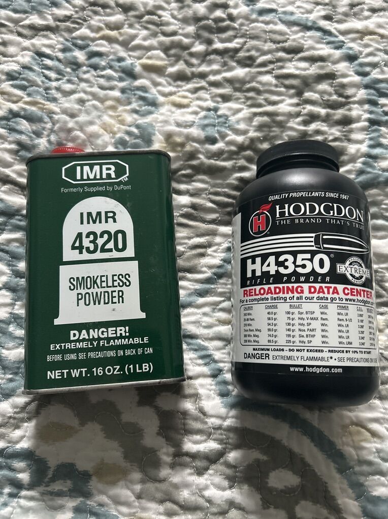 Imr 4320,  H4350 Has Sold