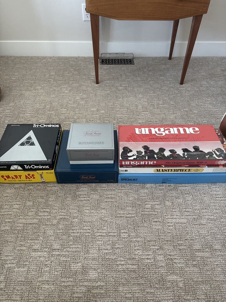 Board Games, New & vintage