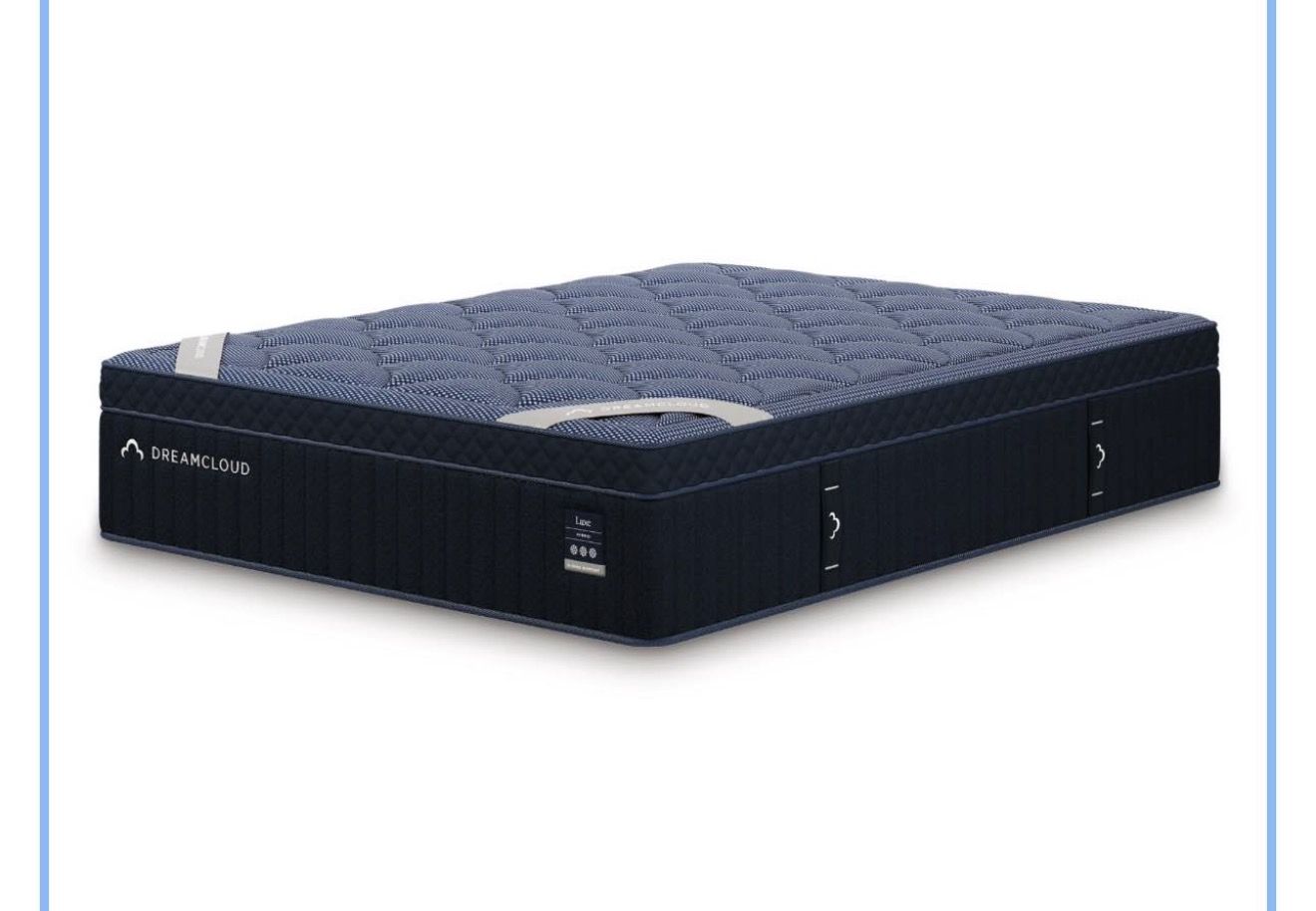 New, DreamCloud Hybrid Luxe California King Mattress